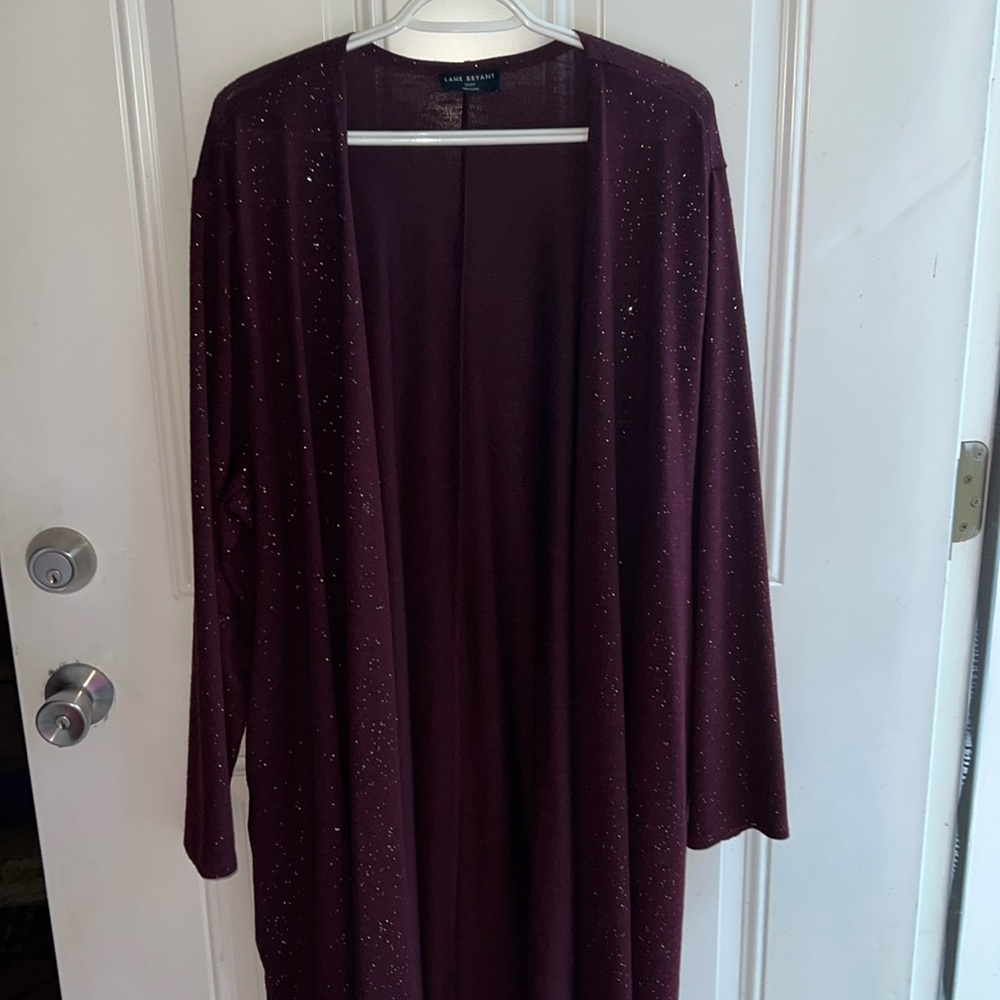 Lane Bryant long sleeve sweater cardigan